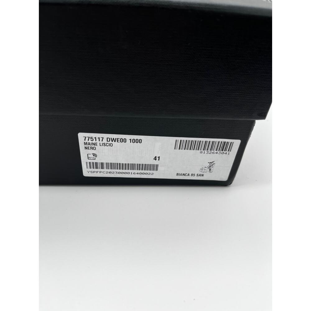 Saint Laurent Bianca Platform Sandals Black Leather - US 11 (EU 41) - Picture 15 of 15